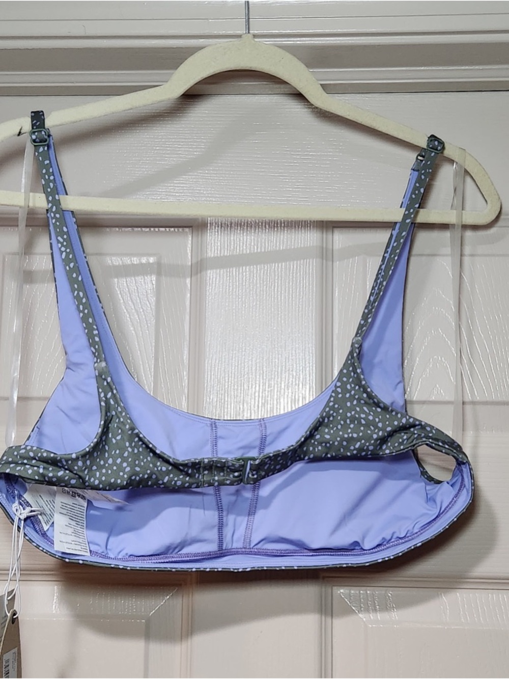 NWT Prana Women's Shoreline Bikini Top Swim Beach Recycled UPF50 Summer Vacation - Picture 4 of 7